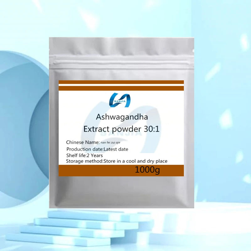 High Quality 30:1 ASHWAGANDHA Extract professional production of raw materials factory packaging.