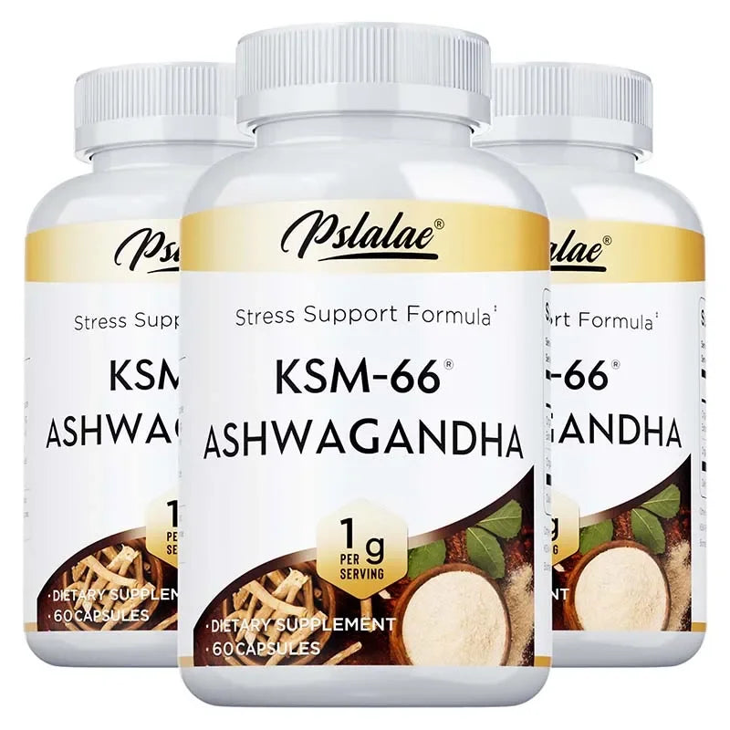 KSM-66 Ashwagandha dietary supplement.