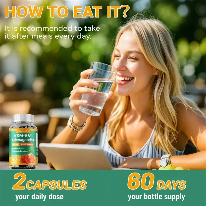 KSM-66 Ashwagandha 1200mg.