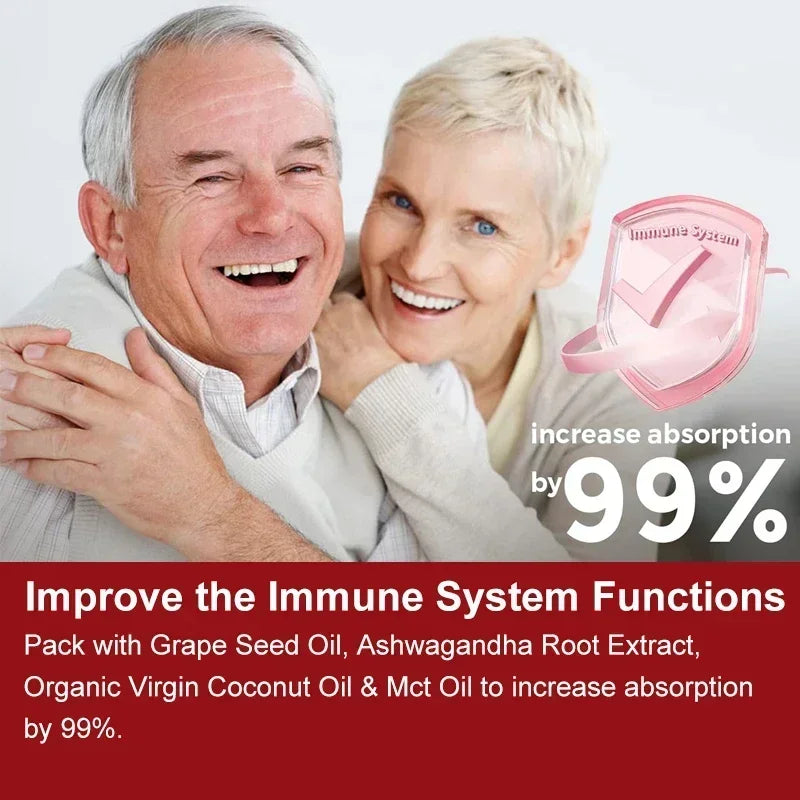 Astaxanthin 24mg - with Ashwagandha, Grape Seed Oil Extract.