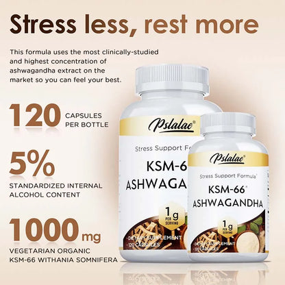 KSM-66 Ashwagandha dietary supplement.