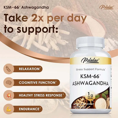 KSM-66 Ashwagandha dietary supplement.