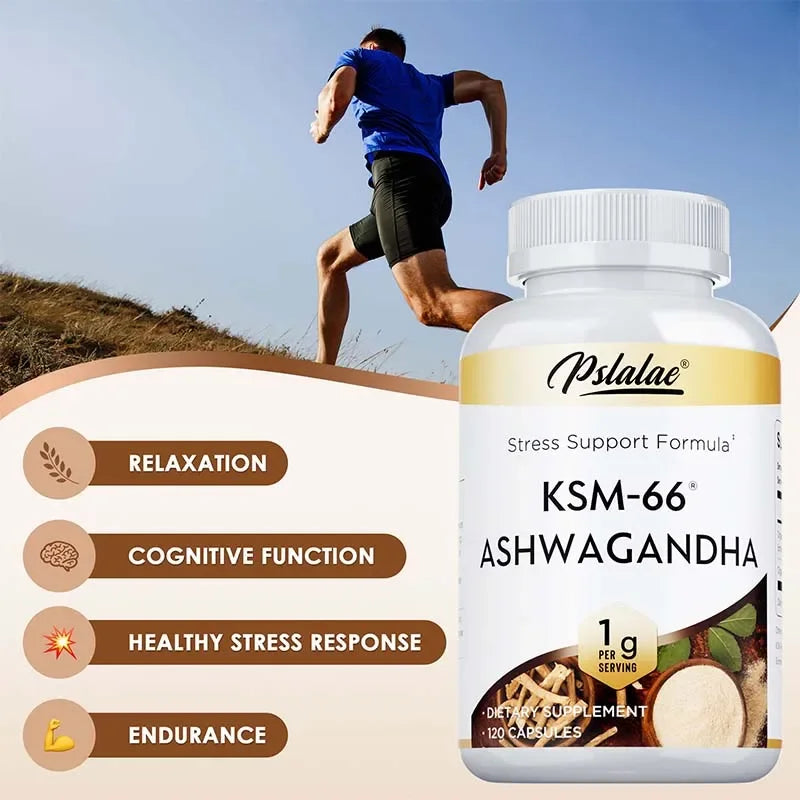 KSM-66 Ashwagandha dietary supplement.