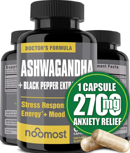 Organic Ashwagandha 2700mg.