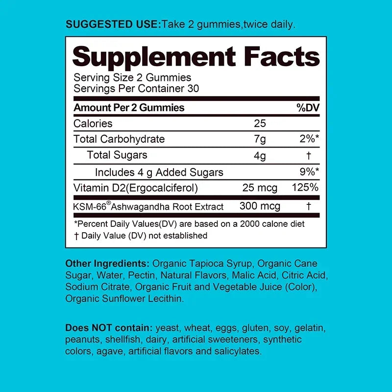 Ashwagandha Gummies.