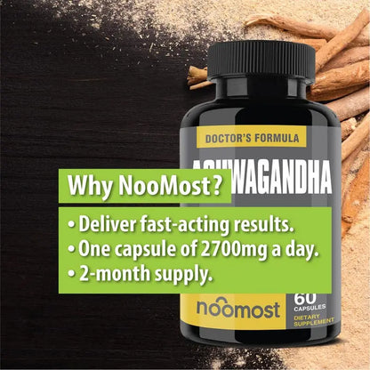 Organic Ashwagandha 2700mg.