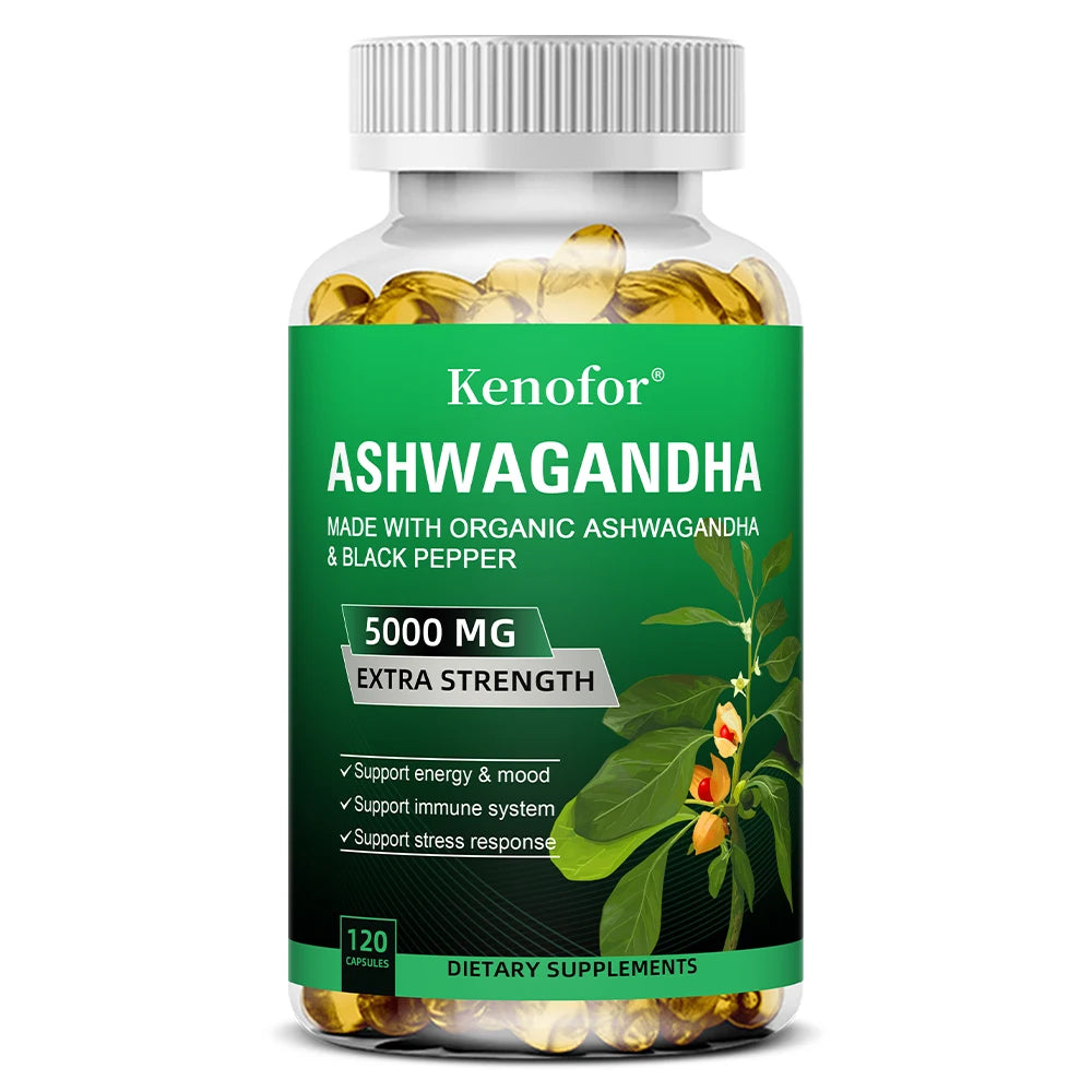 Ashwagandha extra strength 5000mg.