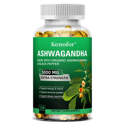 Ashwagandha extra strength 5000mg.