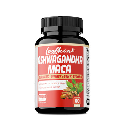 Ashwagandha and Maca Capsules.